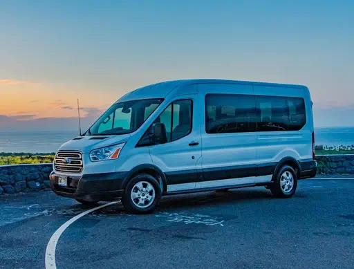 15 Passenger Transit Van Rental Big Island Hawaii