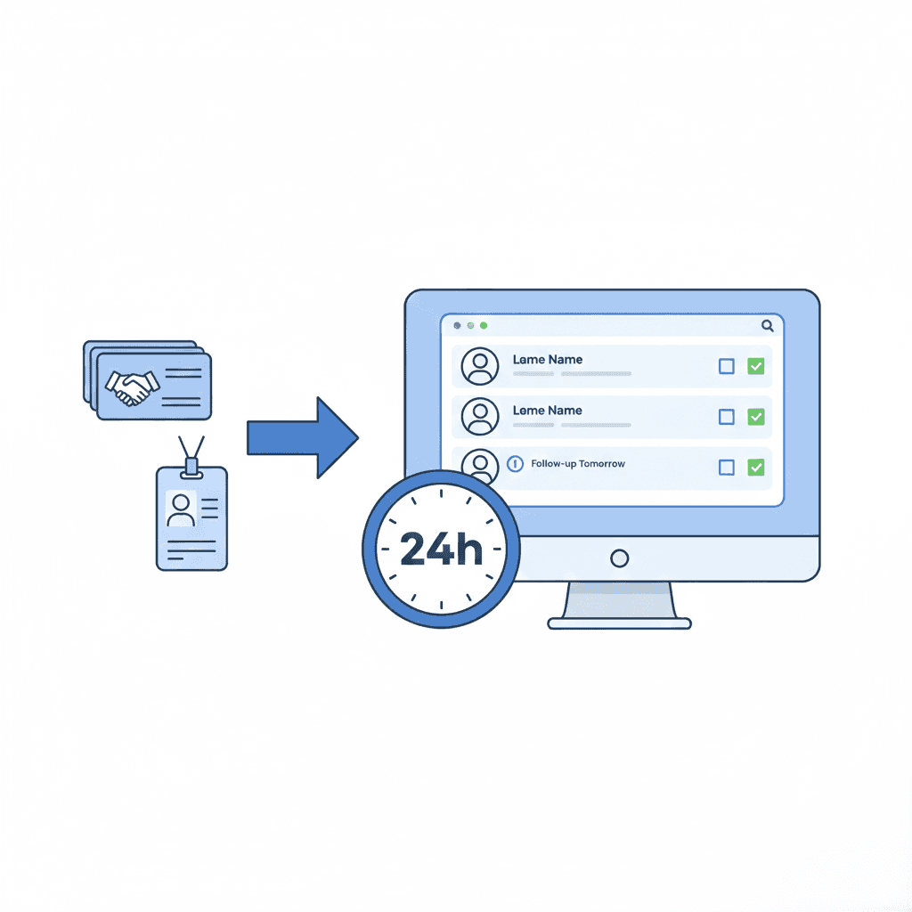Graphic representing CRM integration challenges for small businesses and how Habsy improves lead quality and 24-hour follow-up speed.