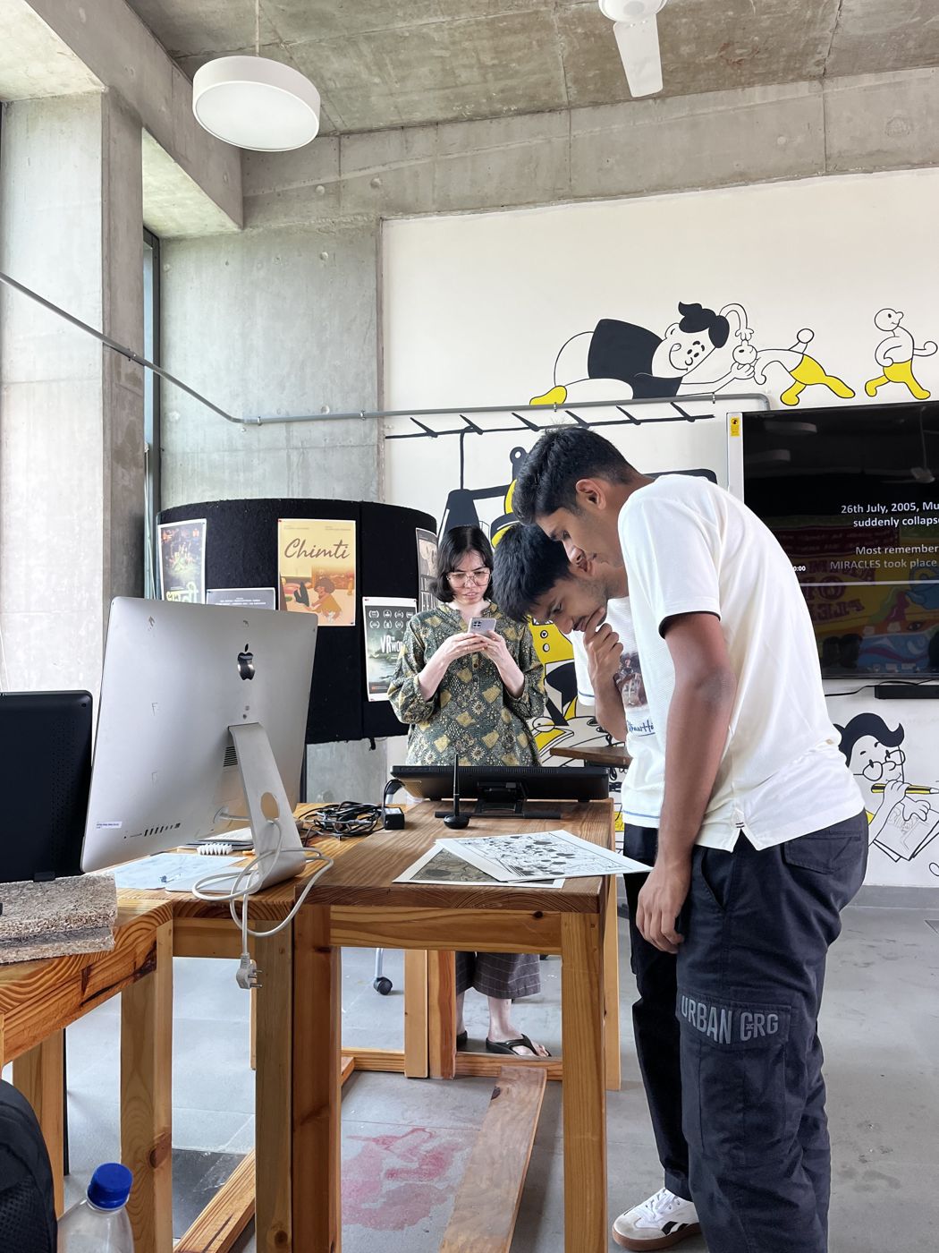 Hero photo — students in the lab