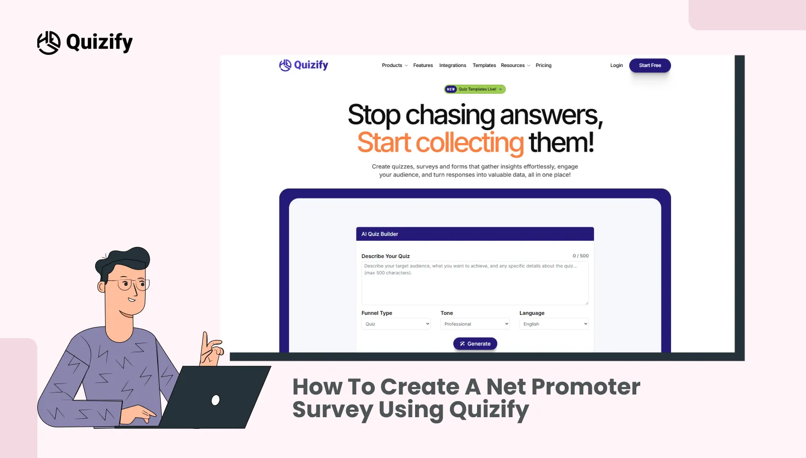 How to Create a Net Promoter Survey Using Quizify
