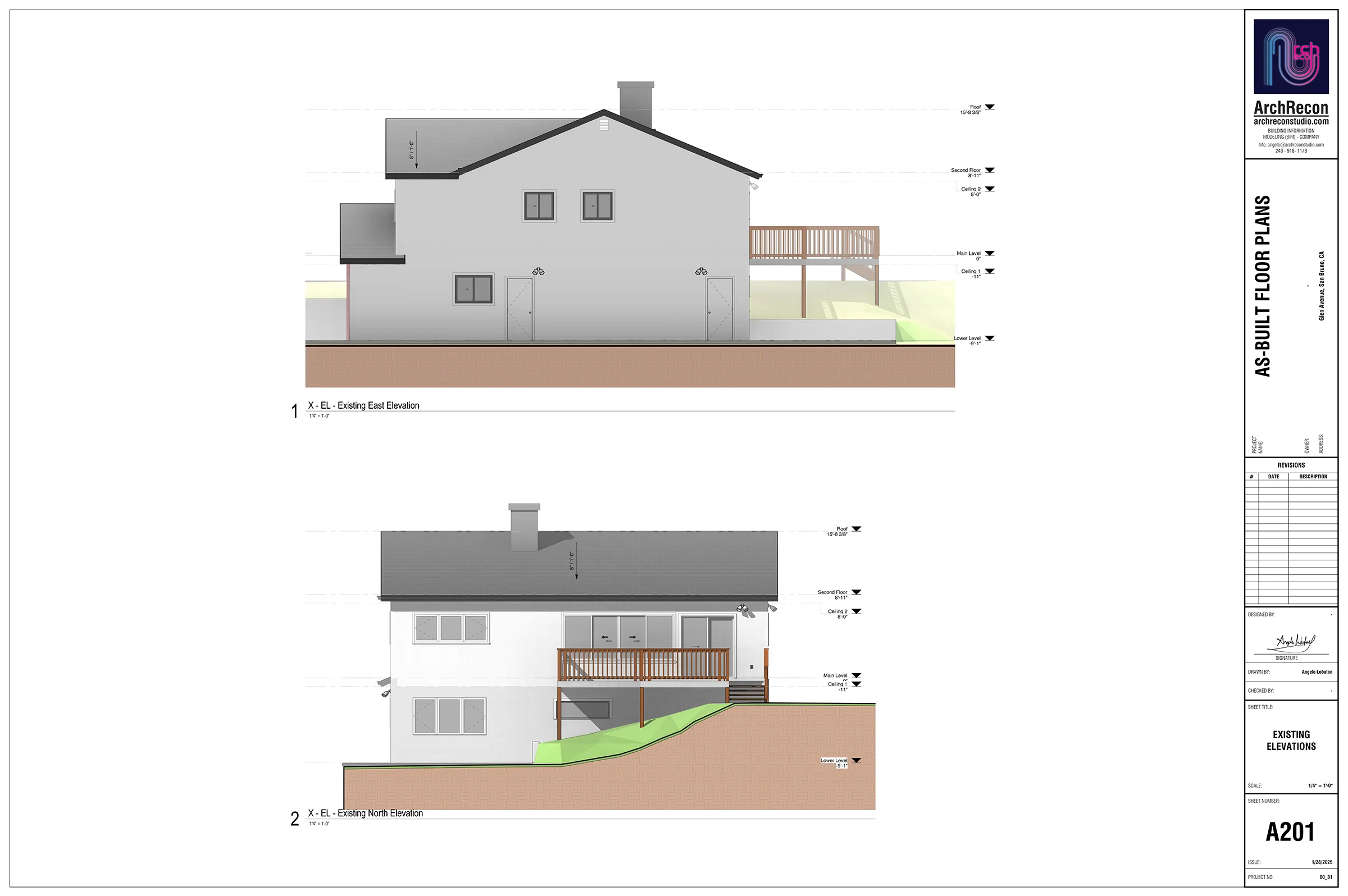 Glen Avenue As-Built Document 02