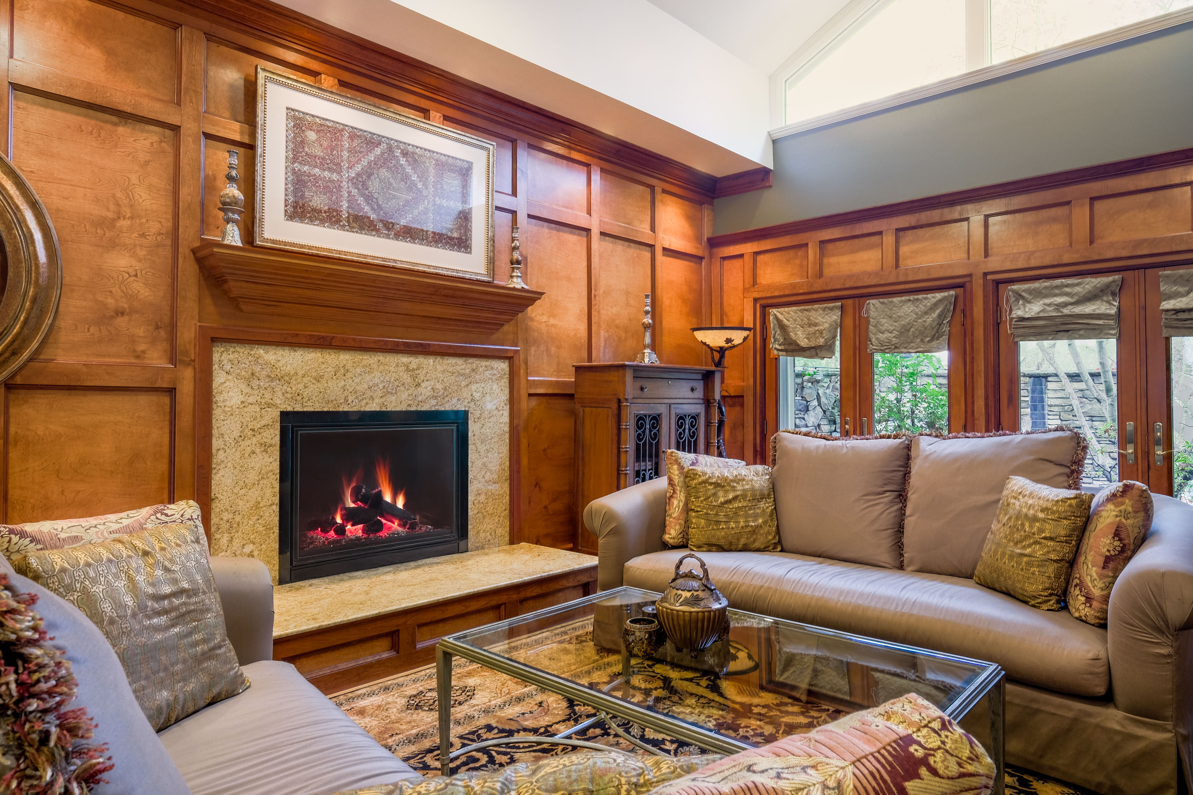 modern house with a pool