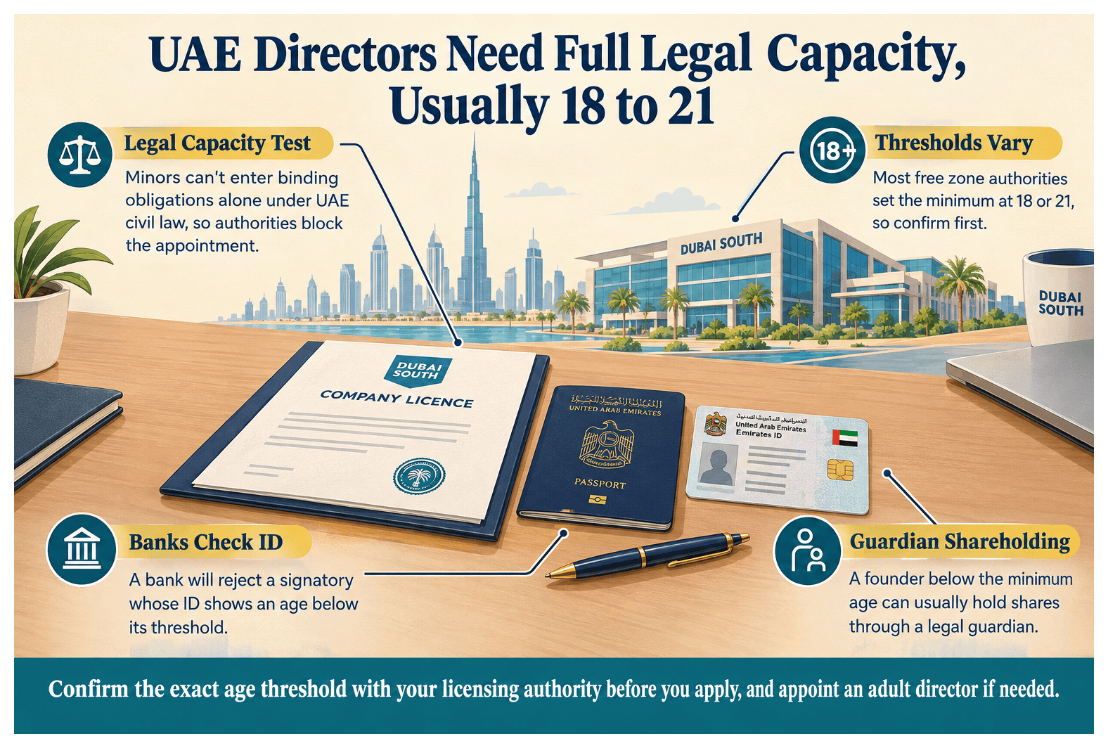 Infographic: How Old Must a UAE Company Director Be
