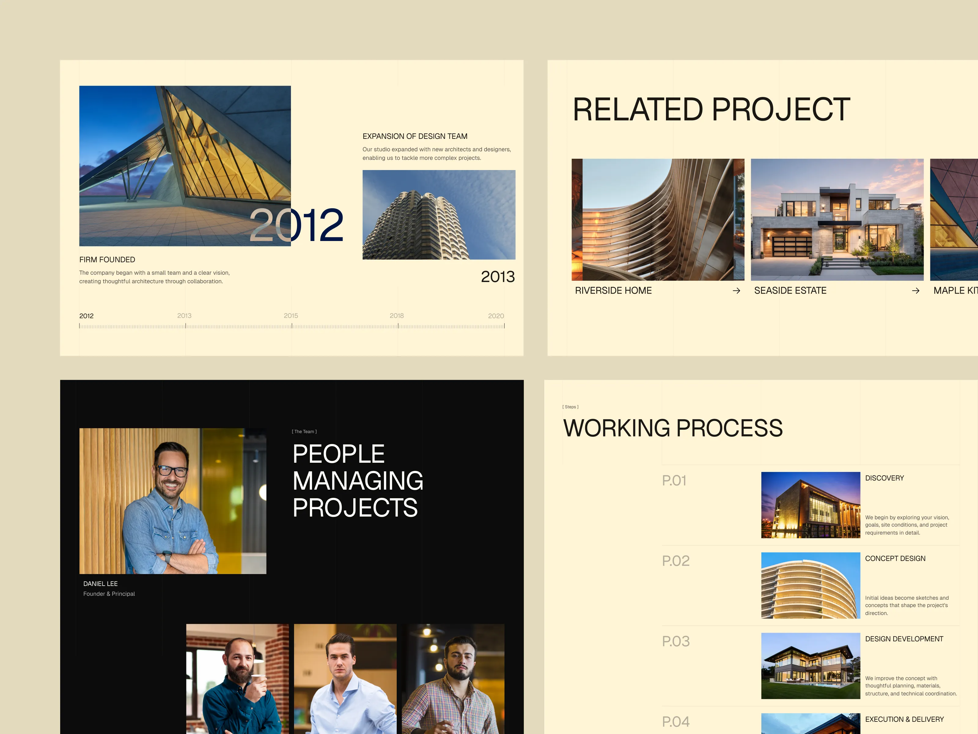 Architecture & Design Website Template