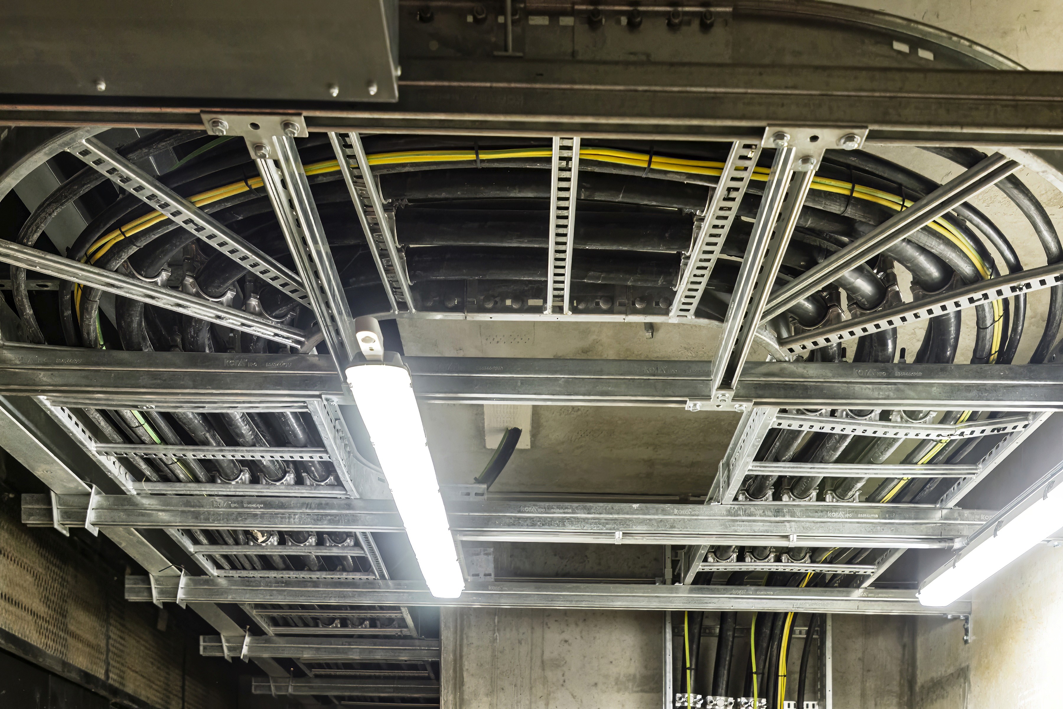 An electrical rail project completed by DPH 