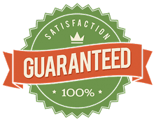 ircular certified plant care and satisfaction guarantee seal in the website footer.