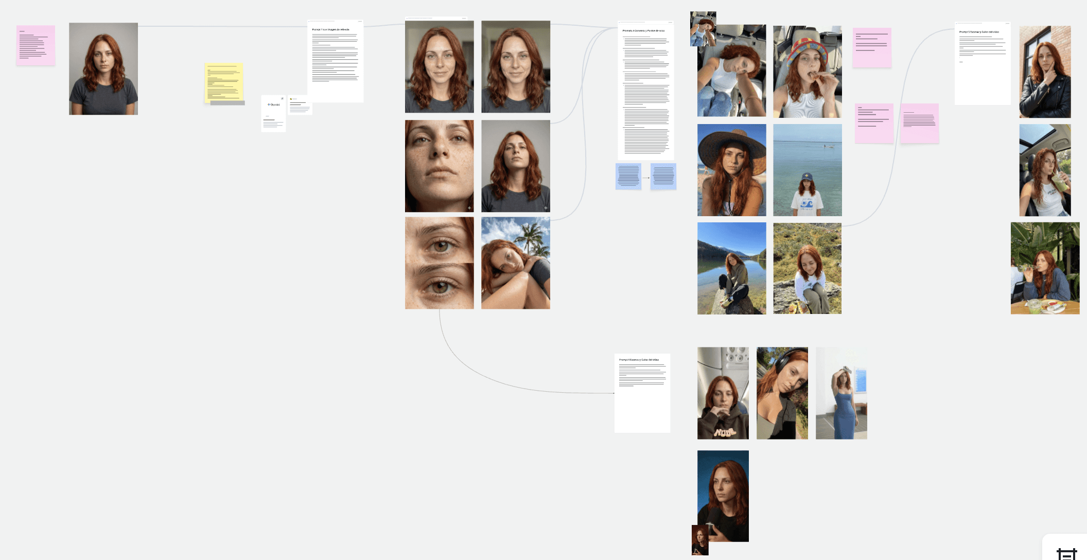 Ejemplo de generación de contenido con IA para negocios: Avatares ultrarealistas para anuncios