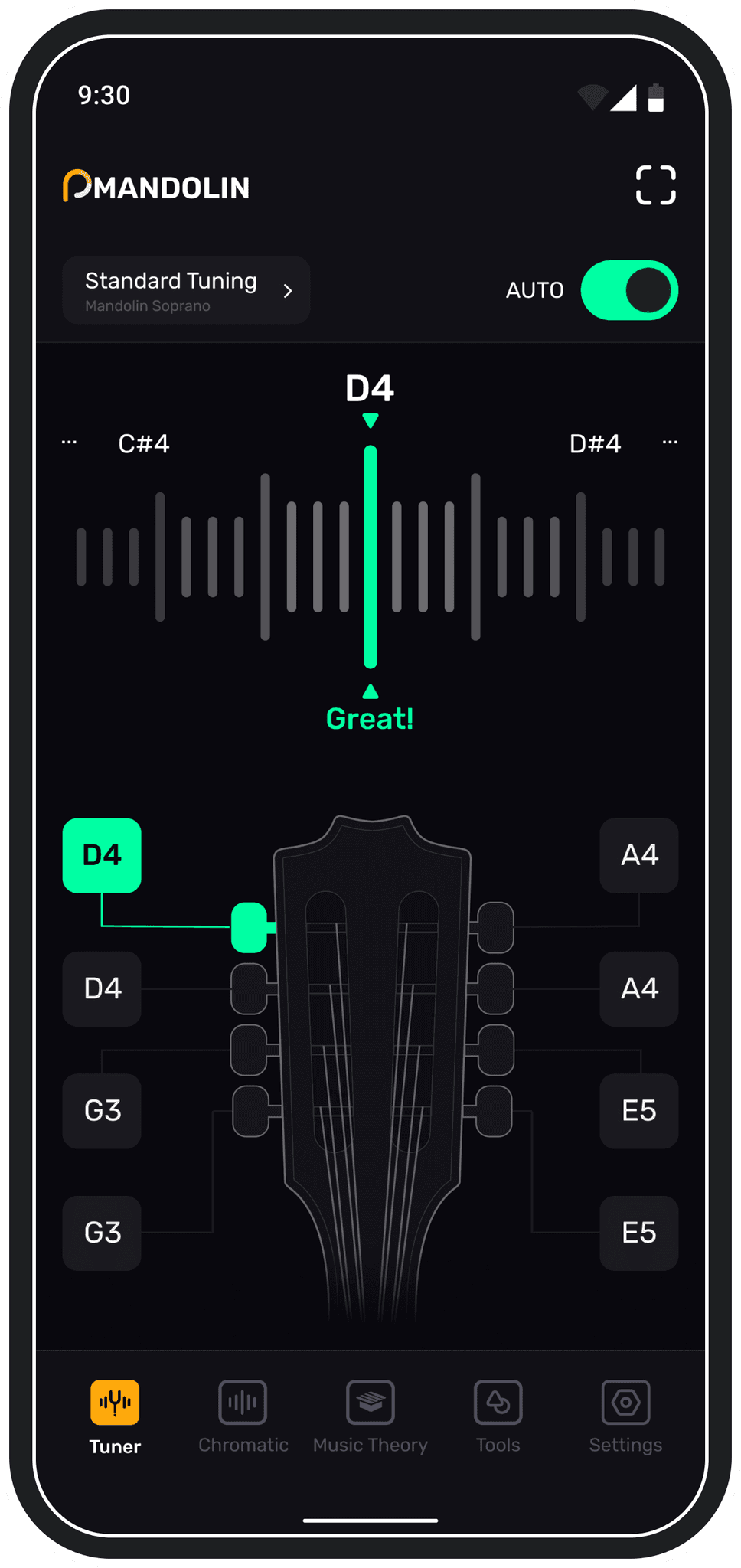 mandolin tuner app