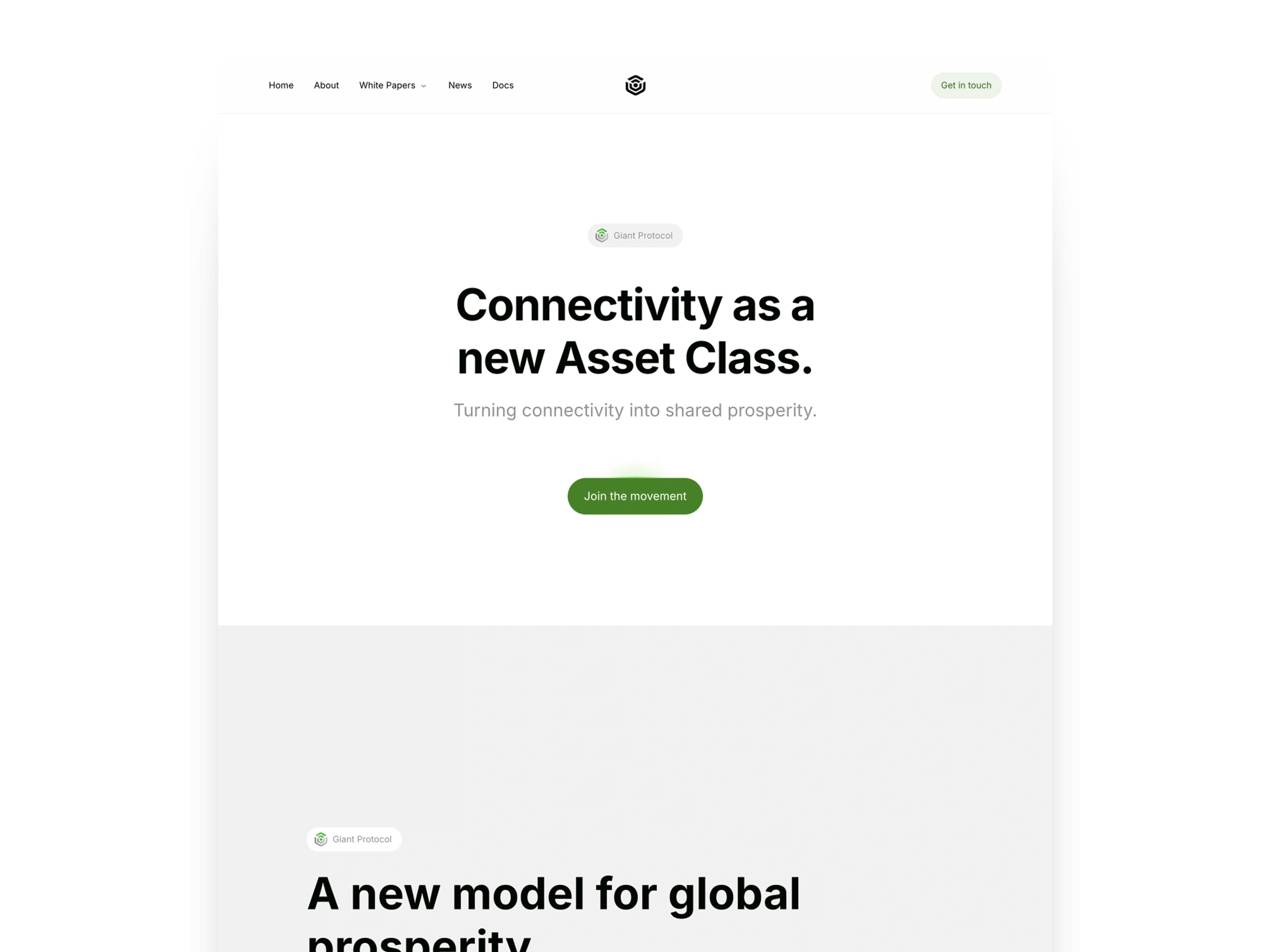 Giant Protocol project preview