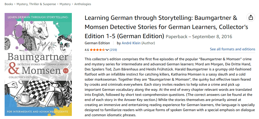 Learning German Through Storytelling