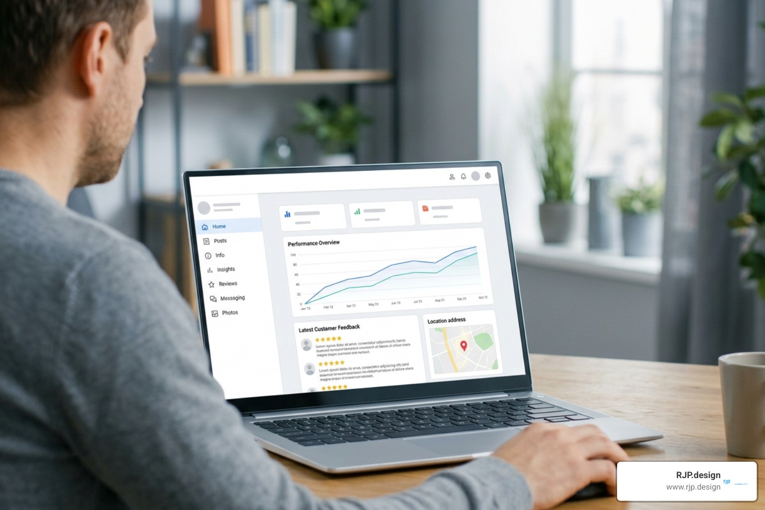 Google Business Profile dashboard interface