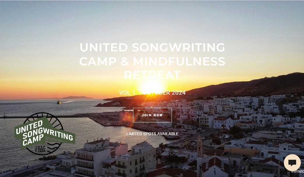 United Songwriting Camp Wellness Retreat