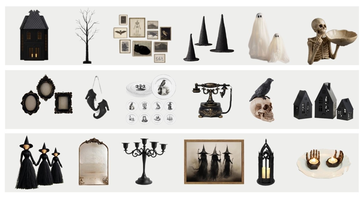 Various Halloween Decor