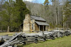 john oliver cabin in the smoky mountains