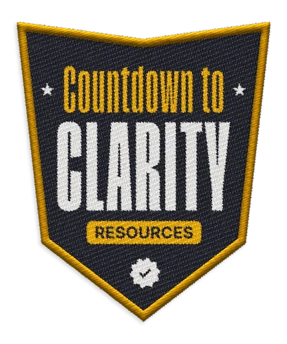 Countdown to Clarity badge