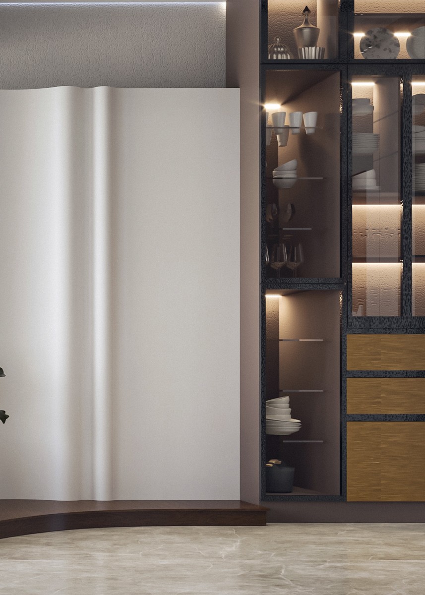 Image of Minimalist entryway