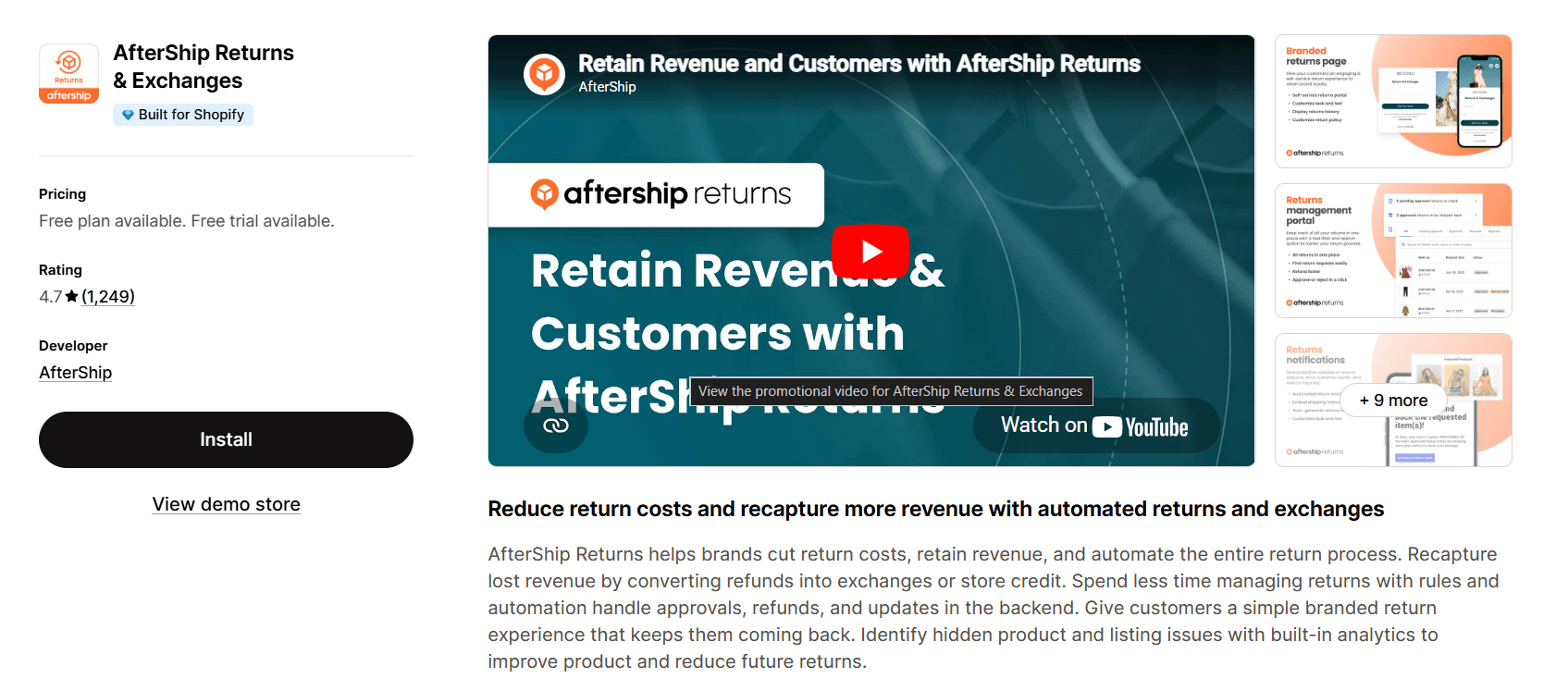 AfterShip returns & Exchanges