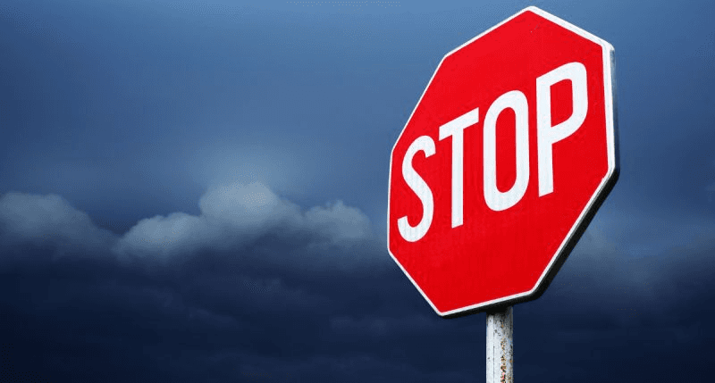 stop sign