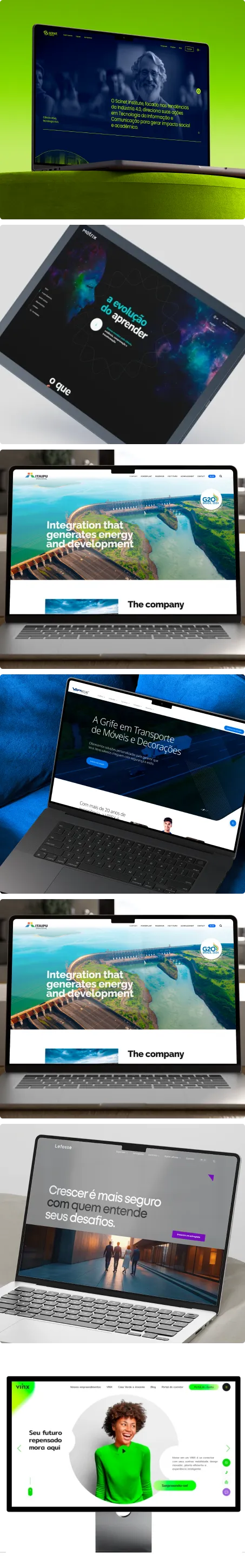Projeto de website desenvolvido pela Via