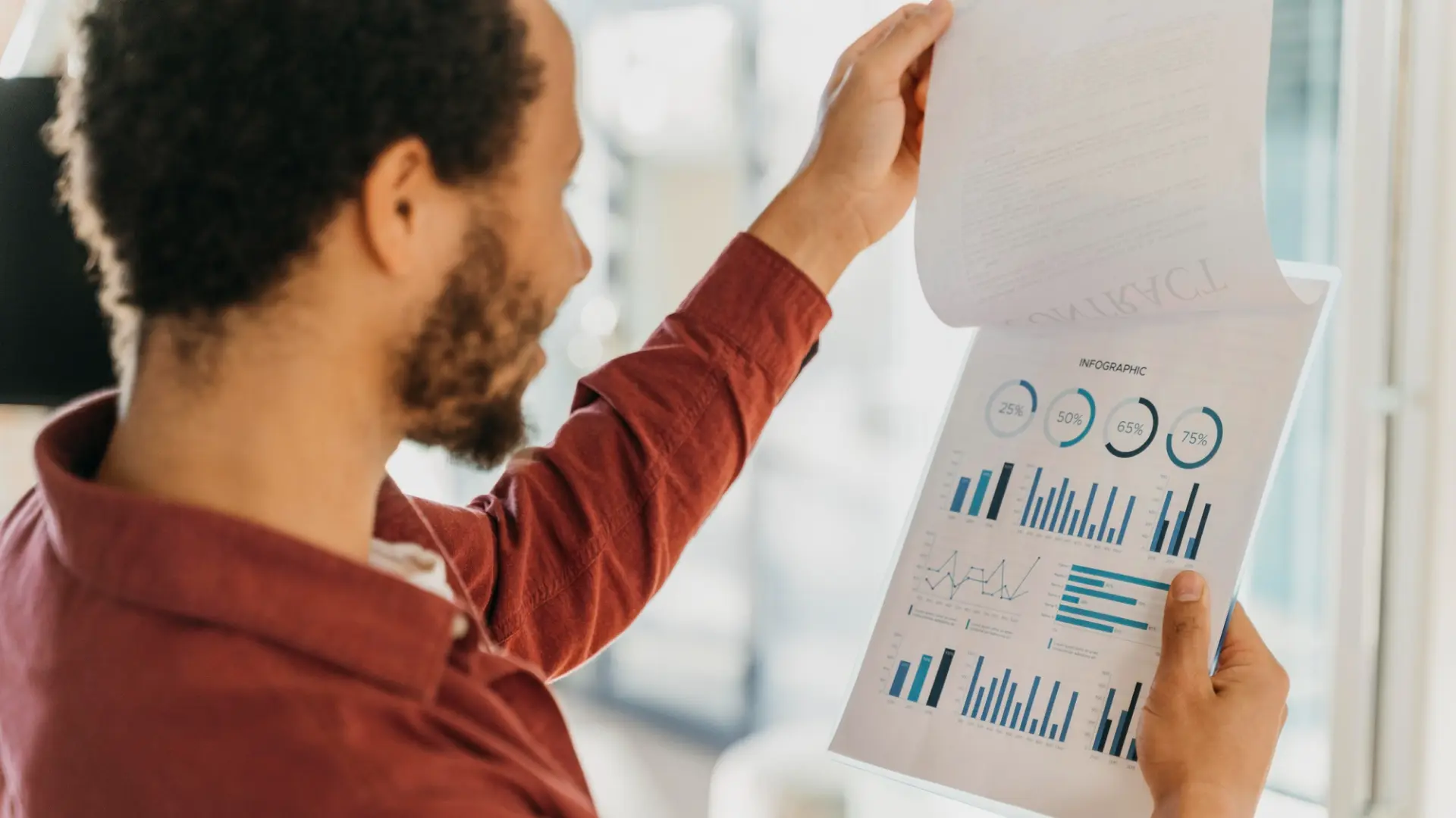 Brand manager analyzing TikTok Shop performance metrics and growth opportunities using data-driven diagnostic tools