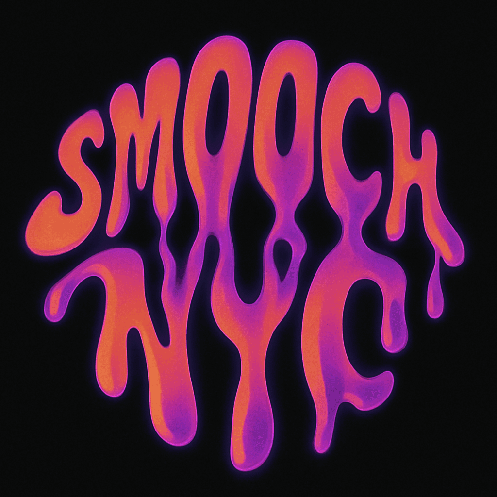 The word art rendered in melting, colorful letters.