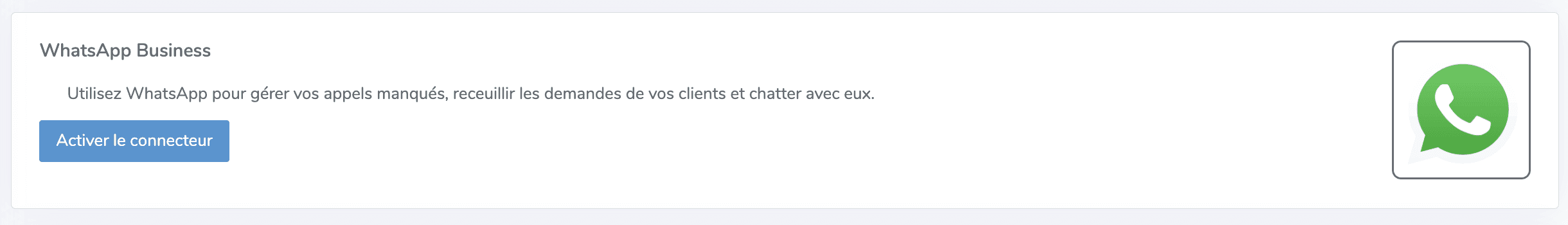Activer application