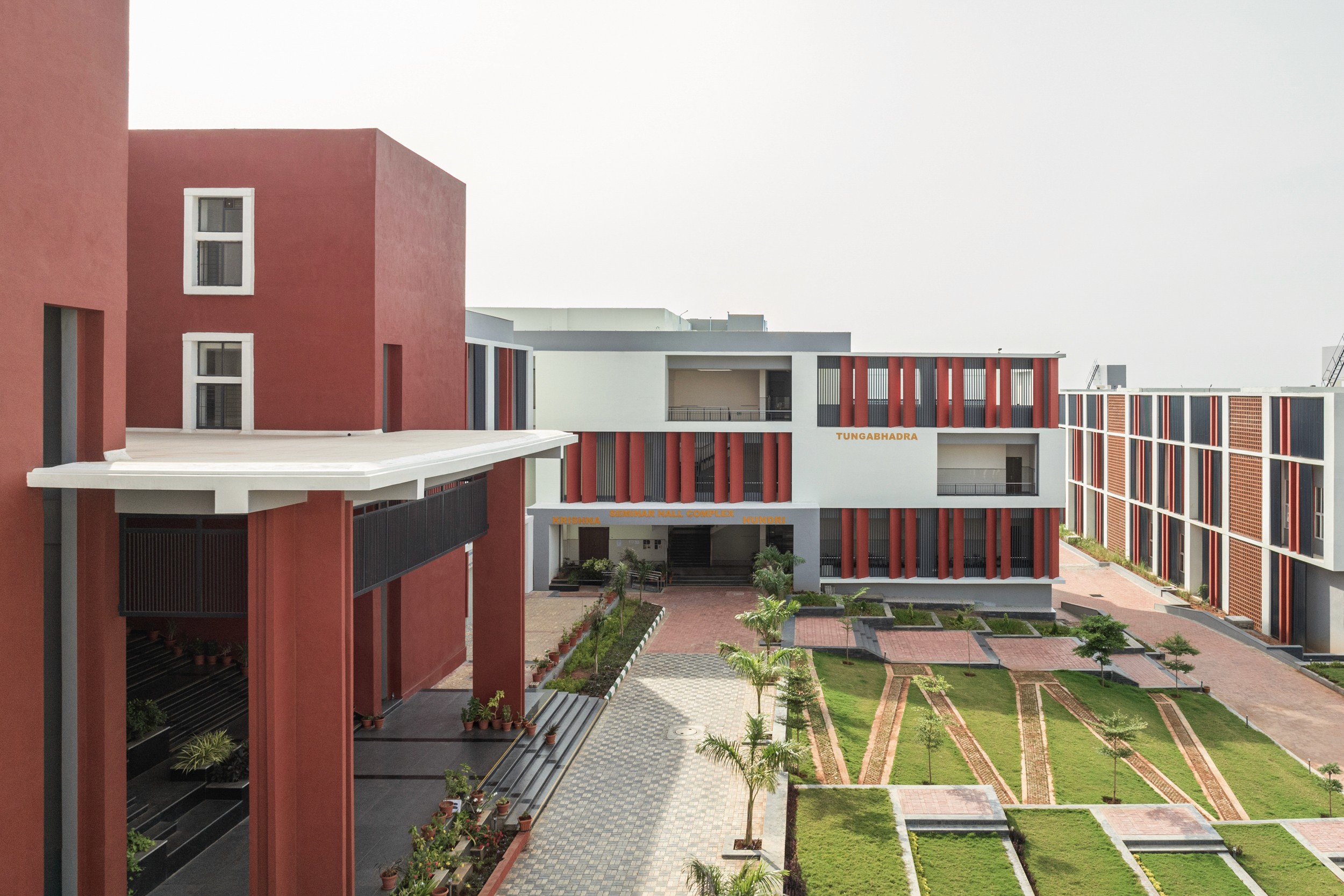 IIITDM Kurnool designed by Urbanframe. Architecture photography by Ekansh Goel, Studio Recall.