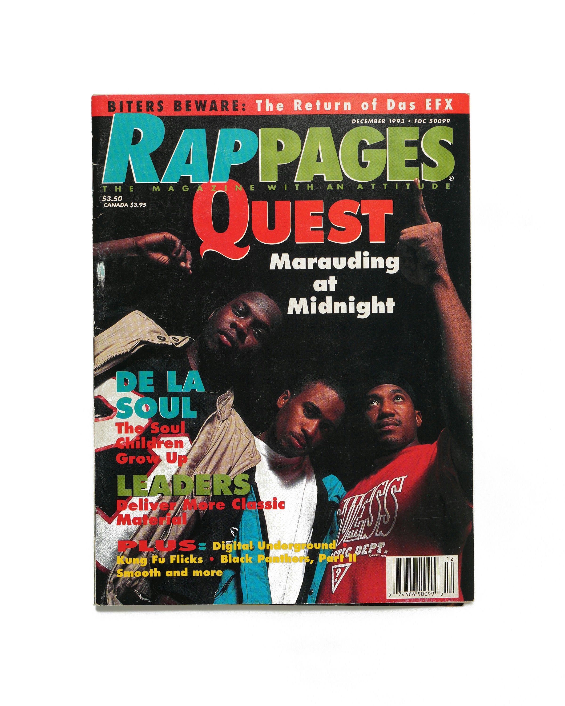 Rap Pages - December 1993 - Front Cover