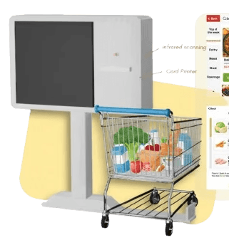 mobile app where a reciept is sorted