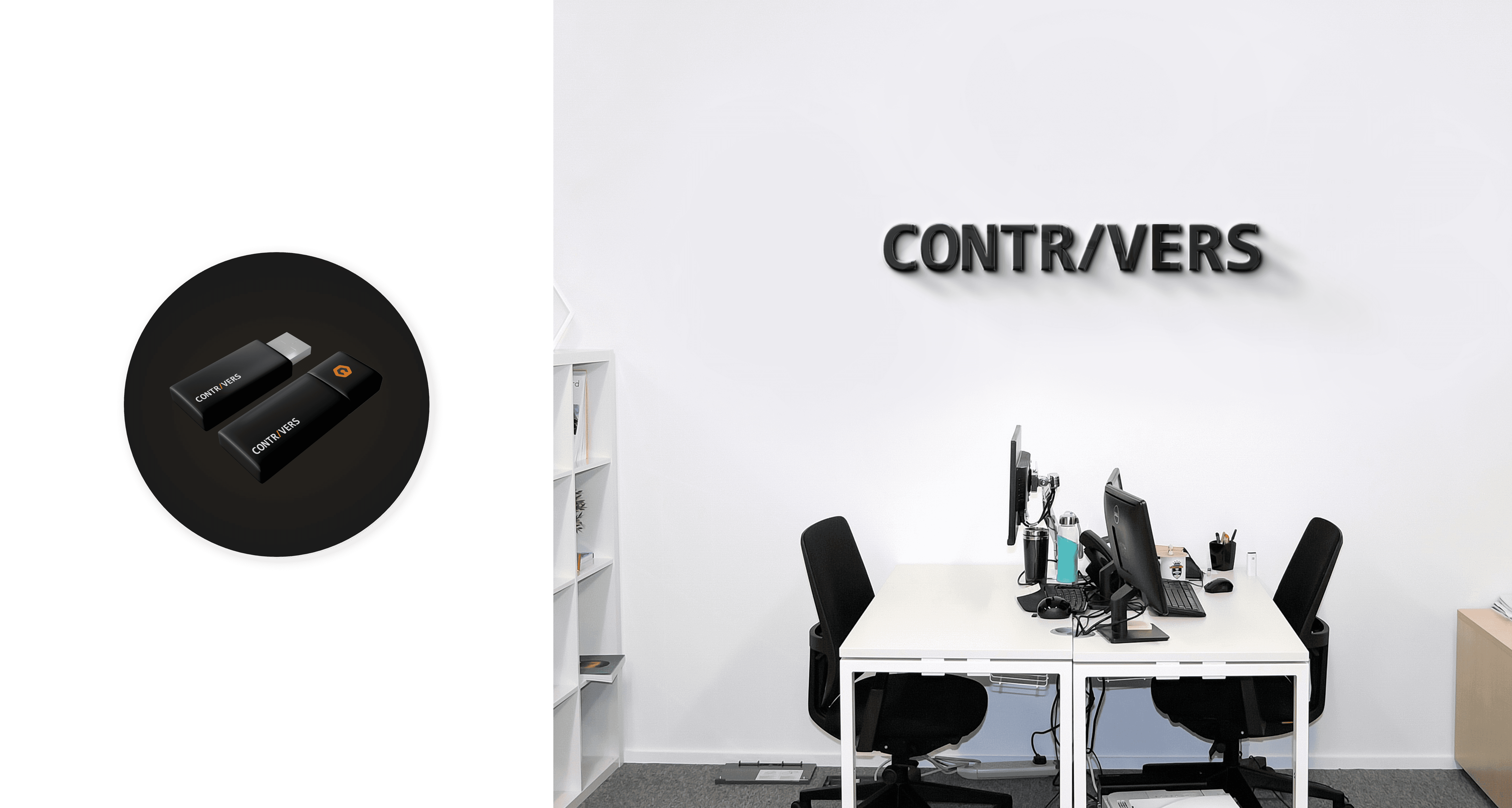 Mockup of Logo of Contrivers