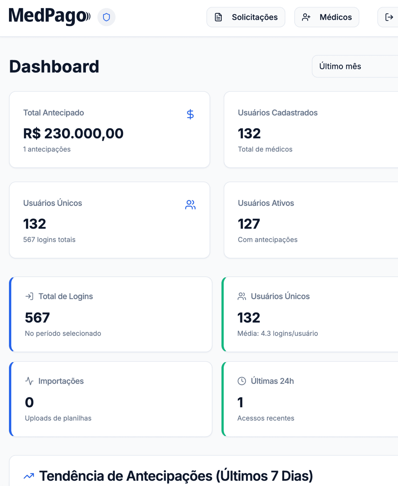 An image of Freelio's budget ui