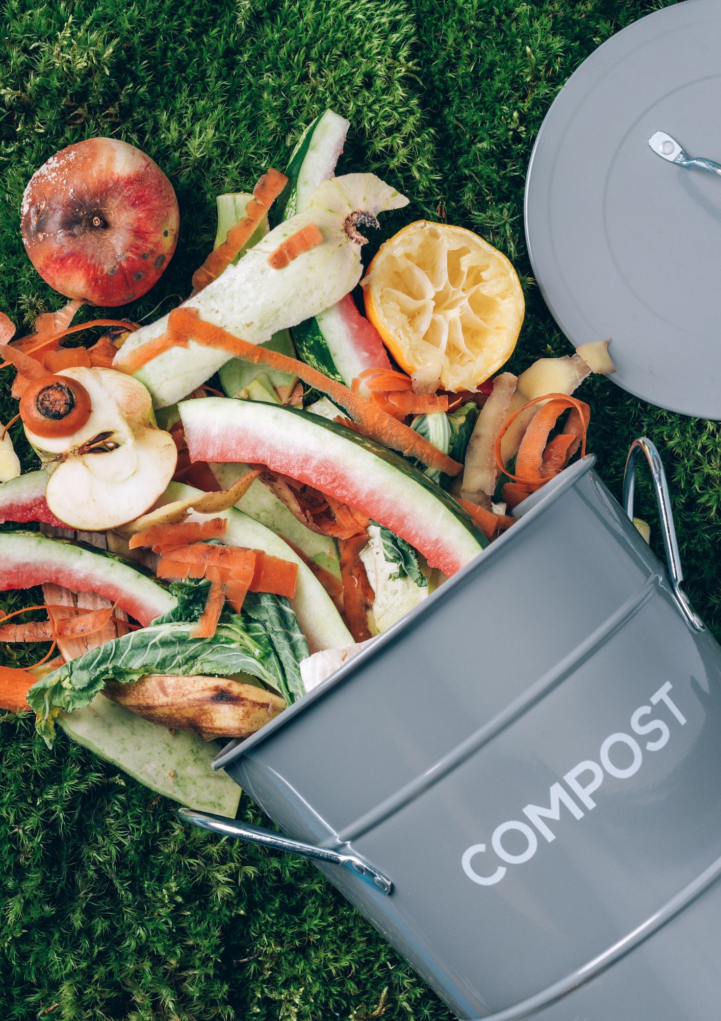 Mature compost ready to use in the garden