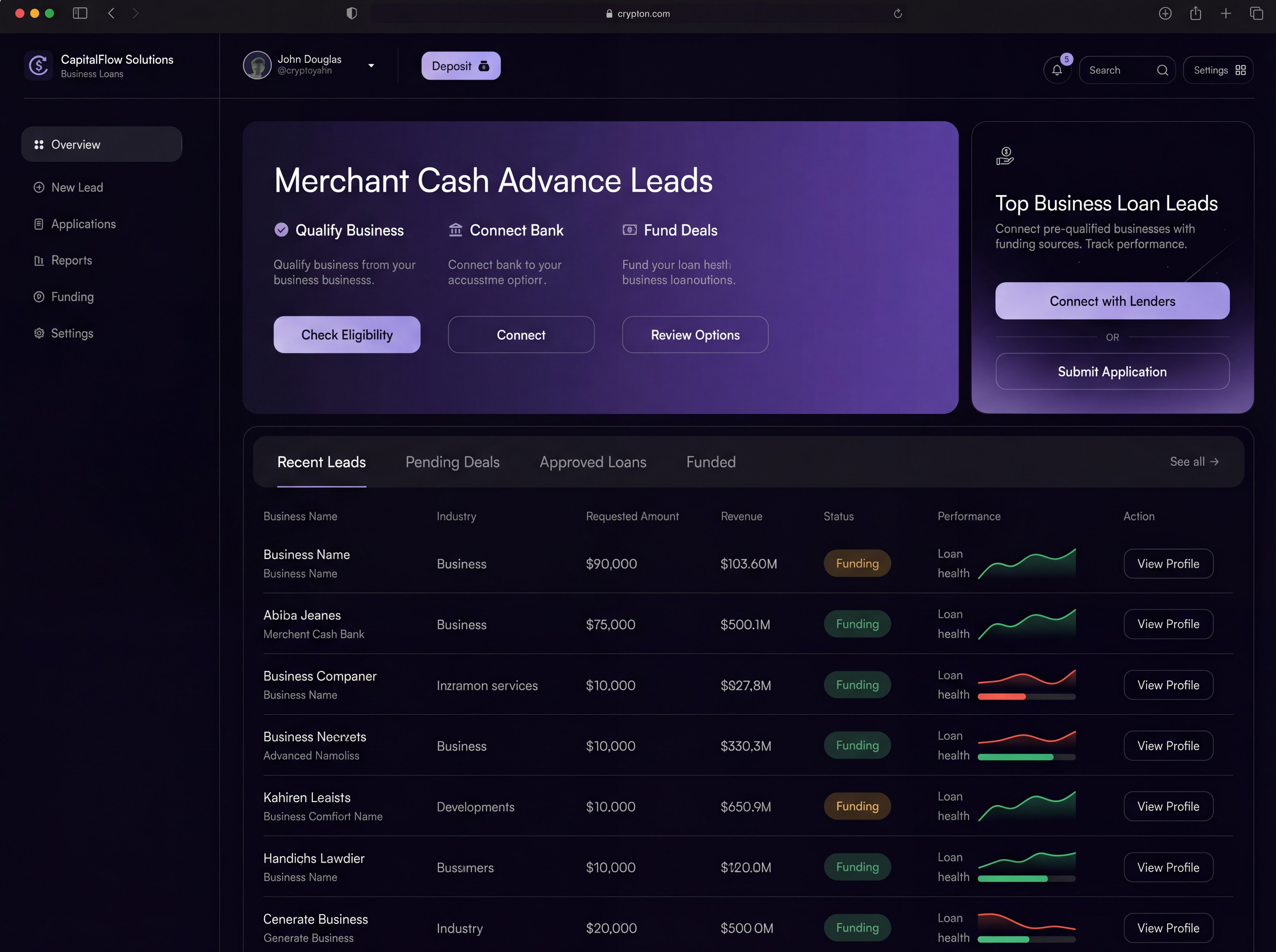 crypto-platform-dashboard