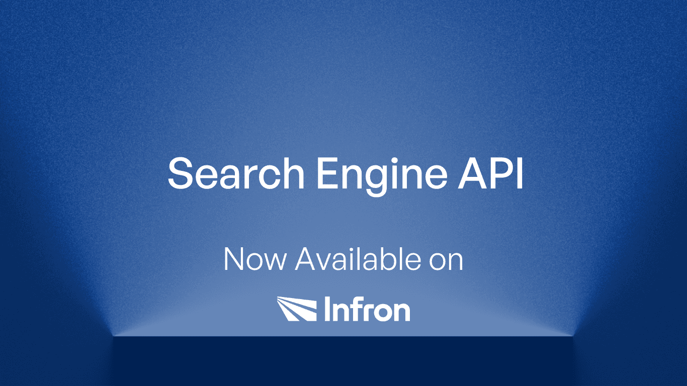 Infron Now Supports Search Engine API