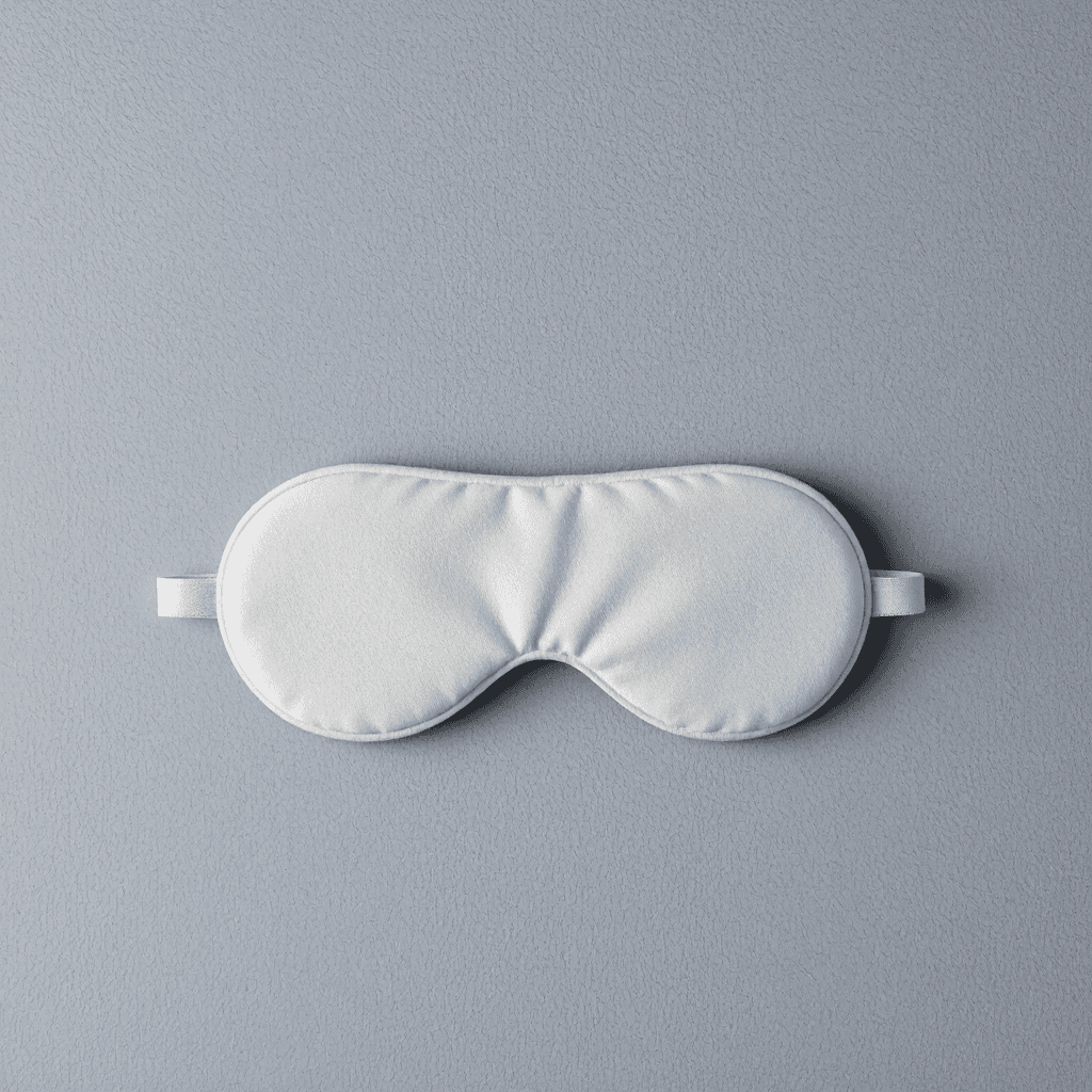 product photography of sleep masks
