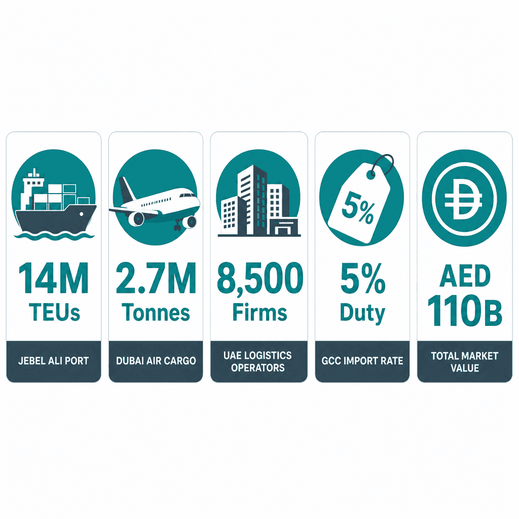Infographic: Delivering the Goods - How Logistics Works for UAE Businesses