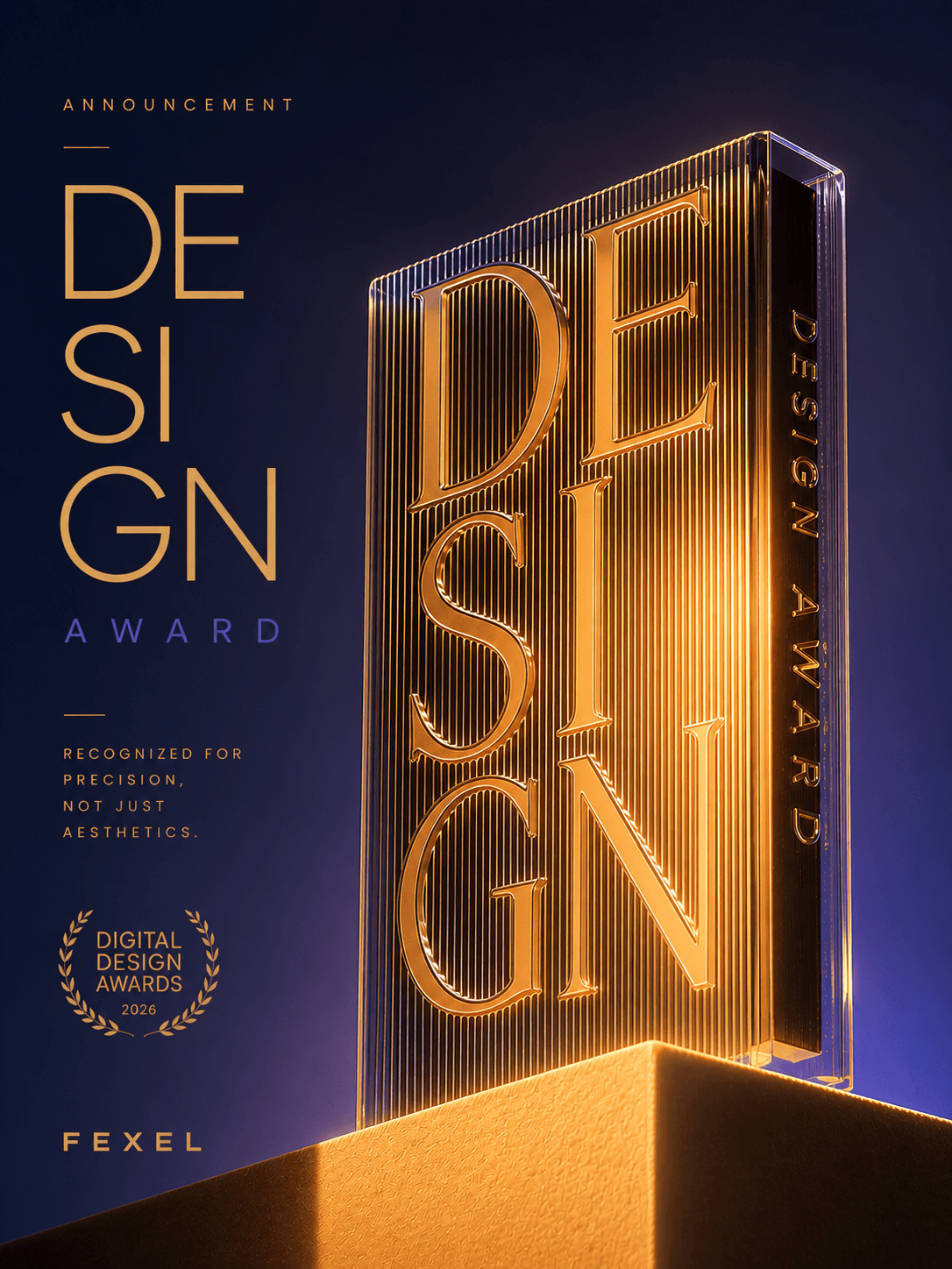 Digital Design Awards Poster