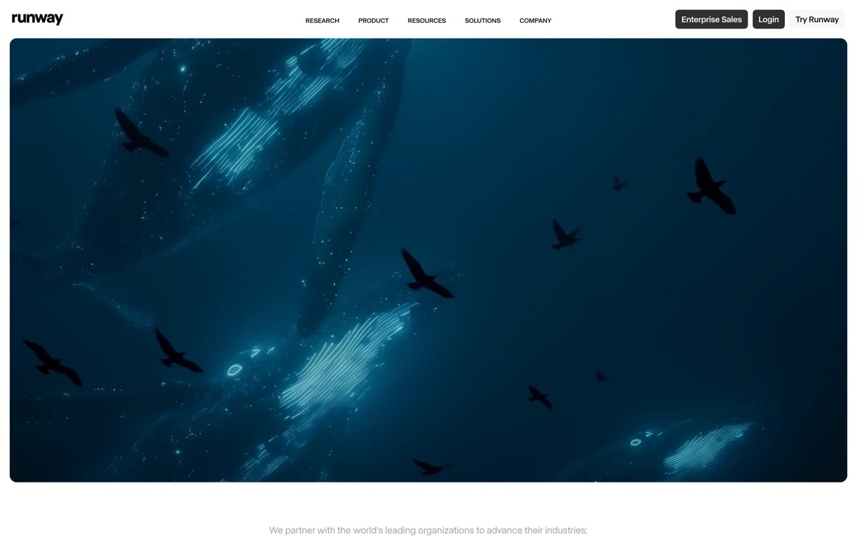 AI Startup Brand Identity with Runway