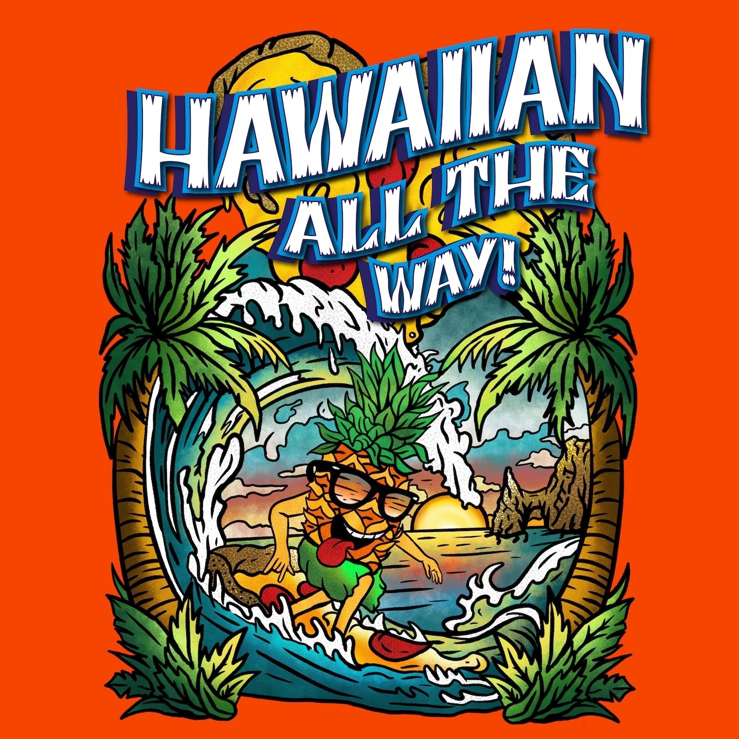 Banza Pizza Swag Design Team Pineapple