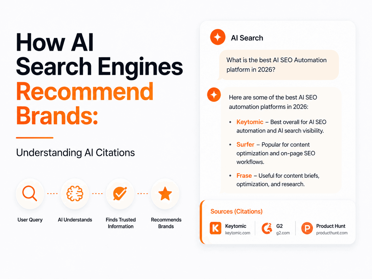 How AI search engines find, understand, and select brands