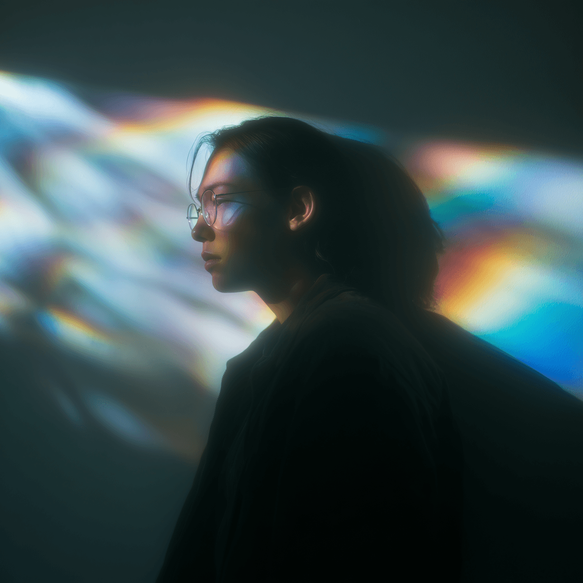 Contemplative Light Portrait