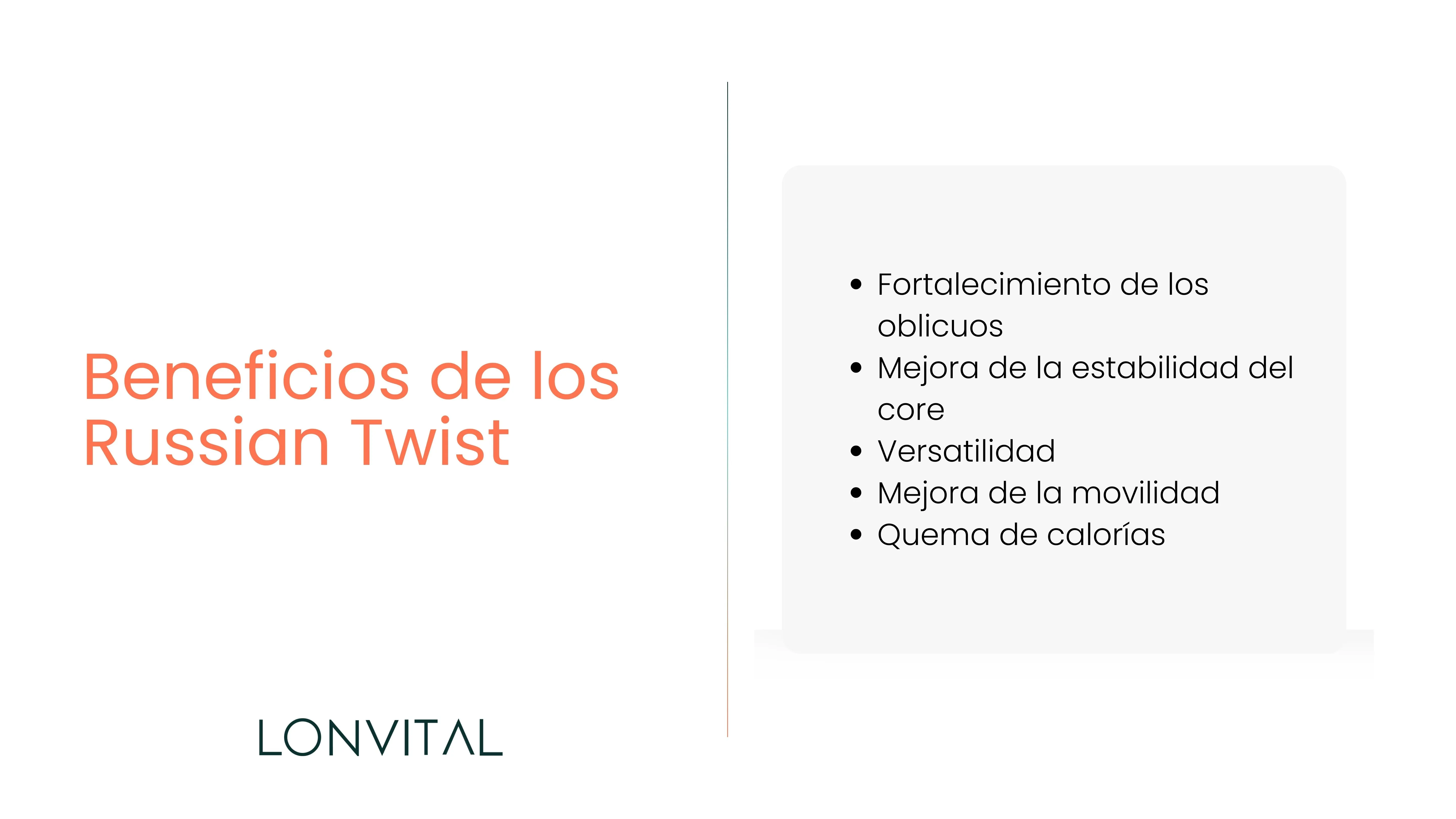 Beneficios de los Russian Twist