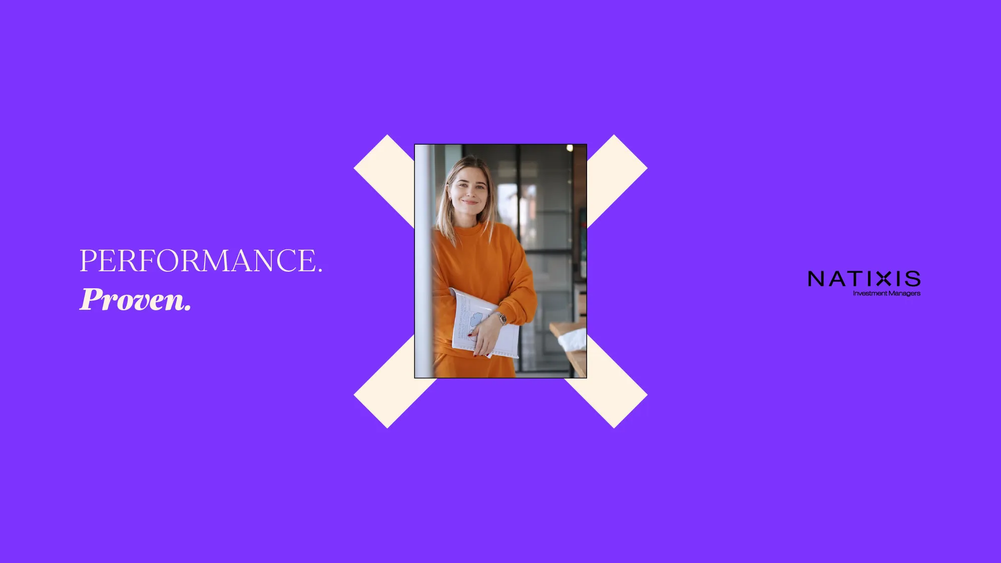 Natixis rebrand identity brand key visual poster 5 Investment Fintech MOC85