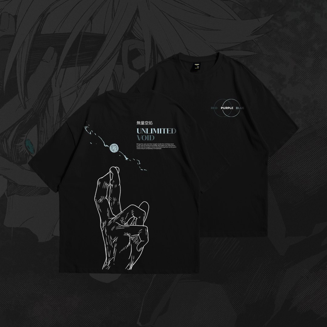 Infinite Transcendence / Satoru Gojo Inspired Oversized Tee
