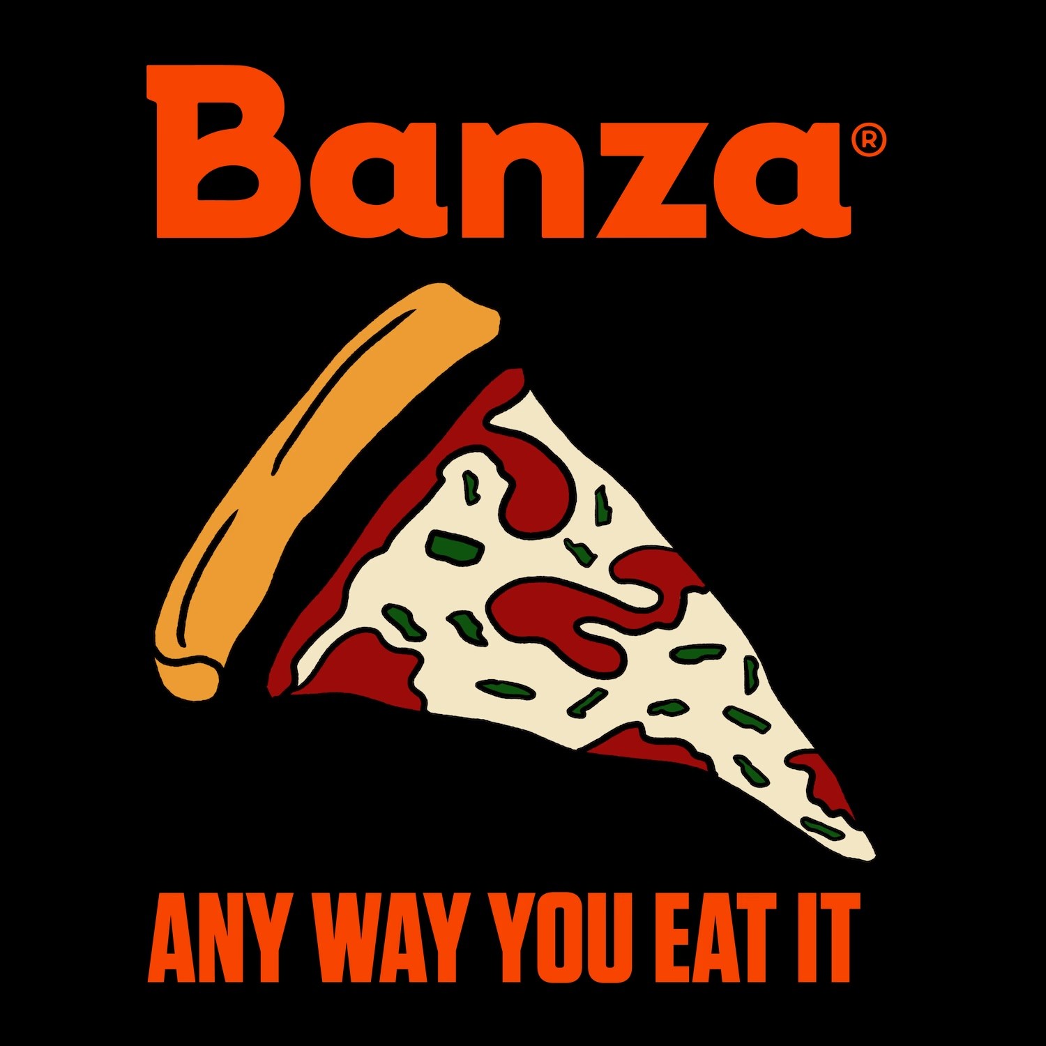 Banza Pizza Swag Design How You Cut