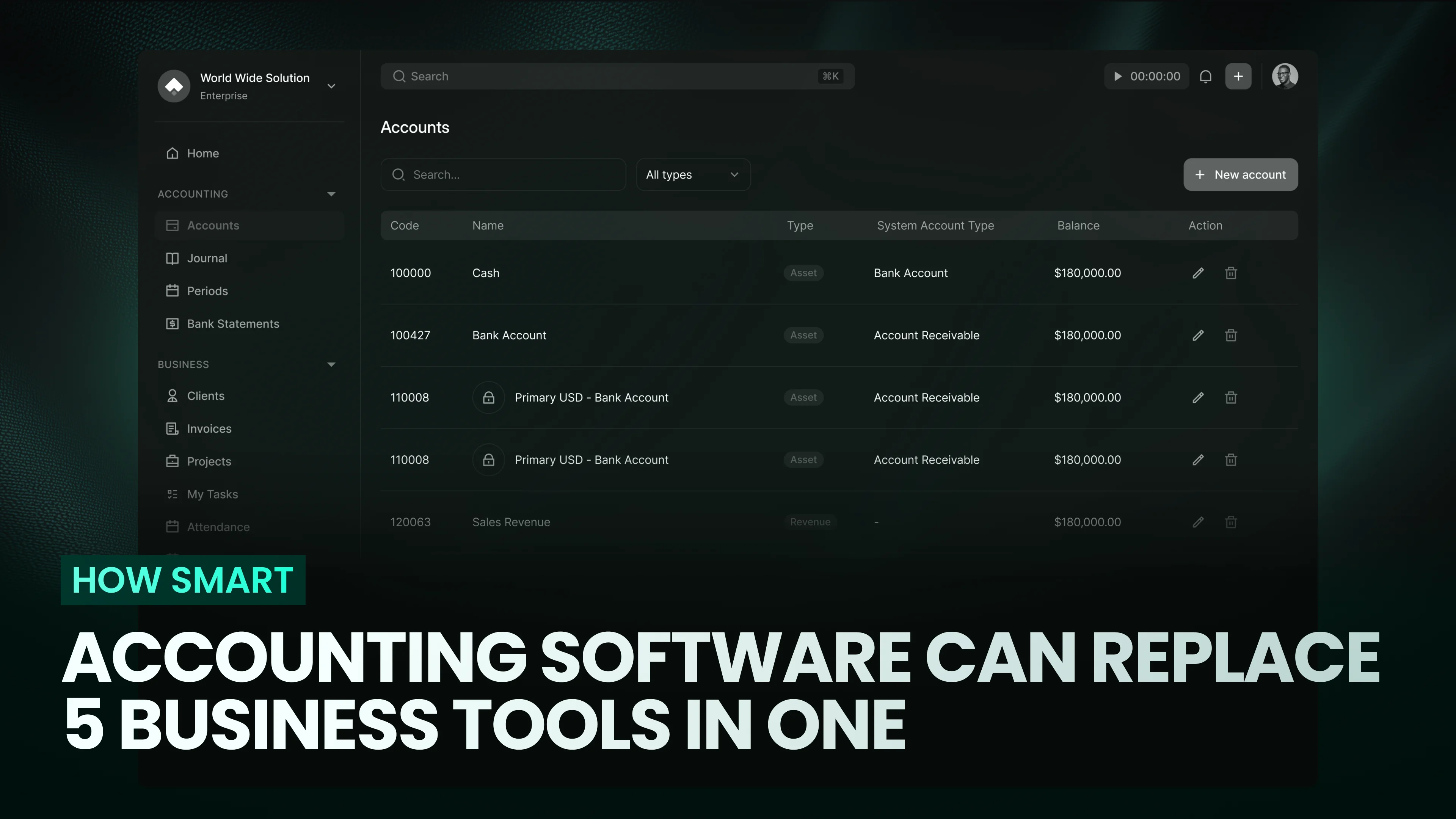 How Smart Accounting Software Can Replace 5 Business Tools in One