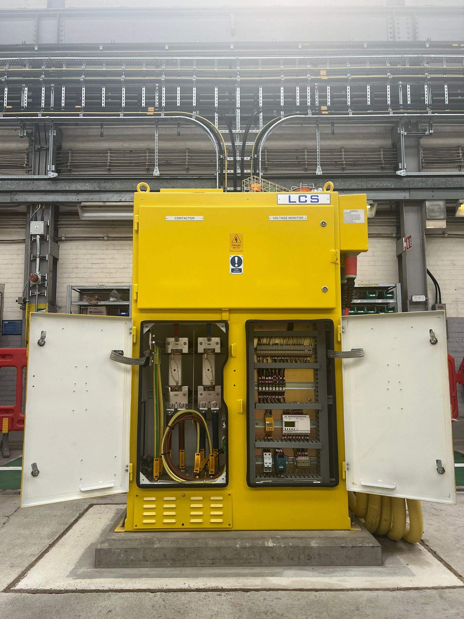 An electrical rail project completed by DPH