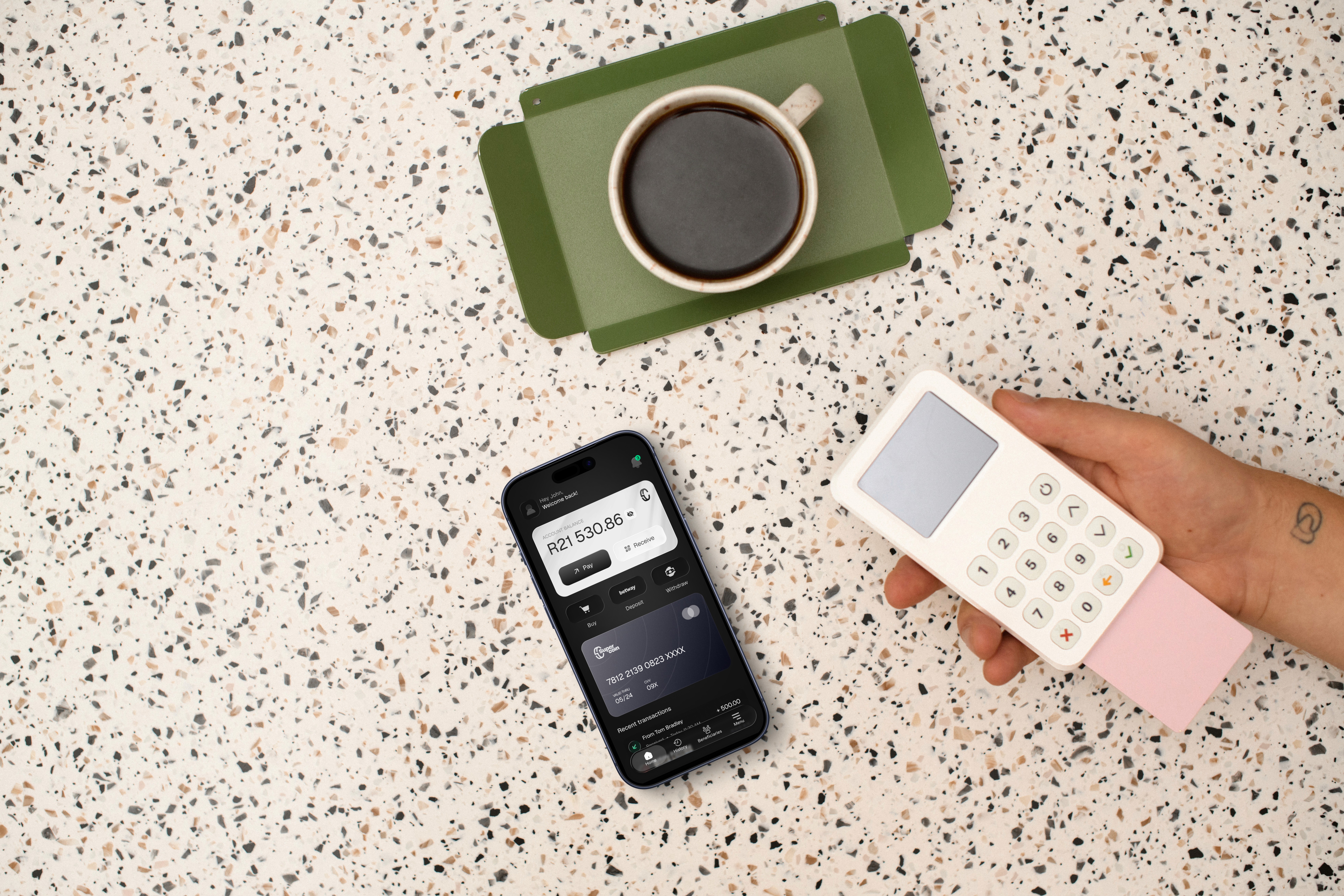 Seamless payments, designed for real-world moments