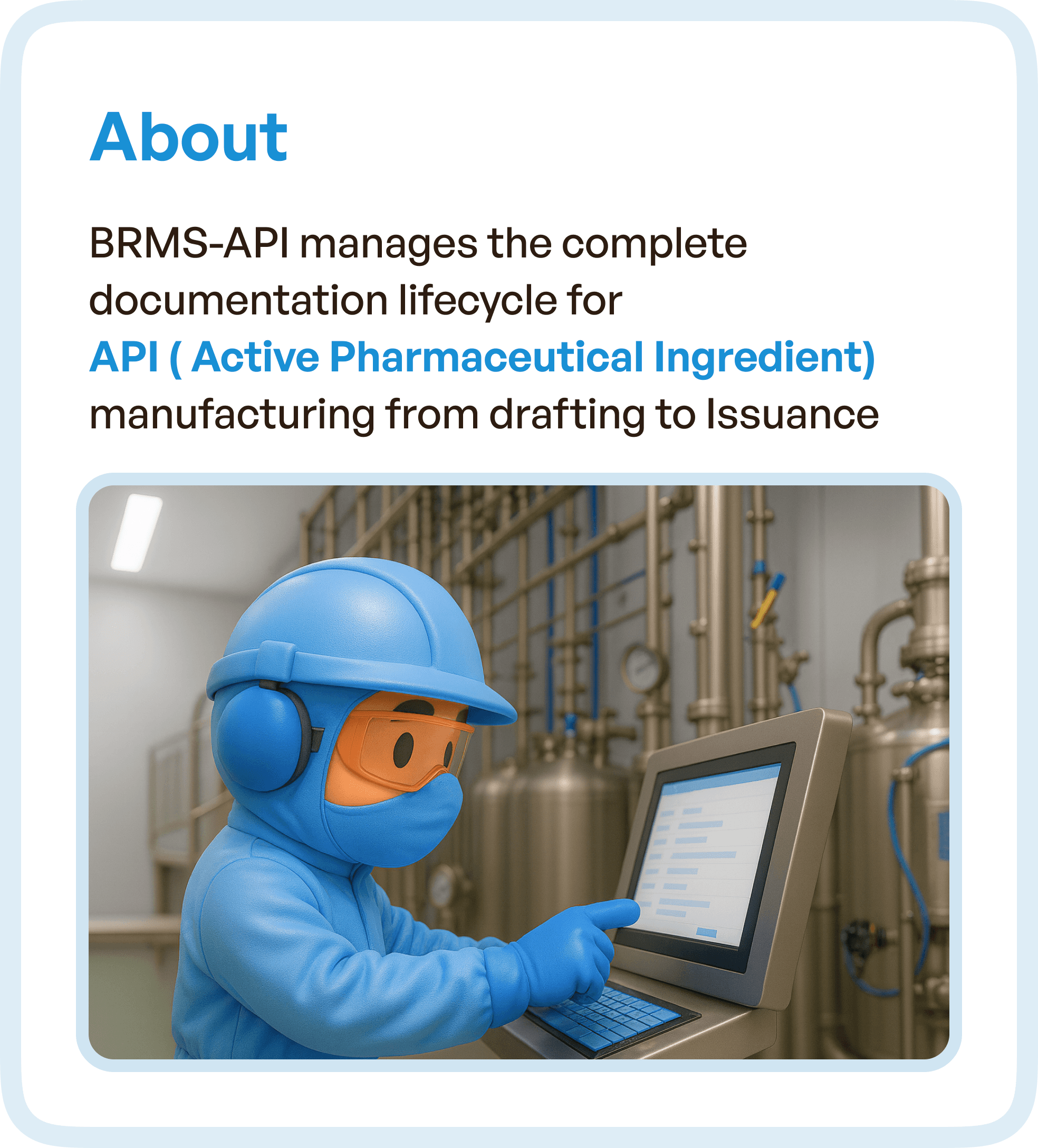 About BRMS-API software in short descrition