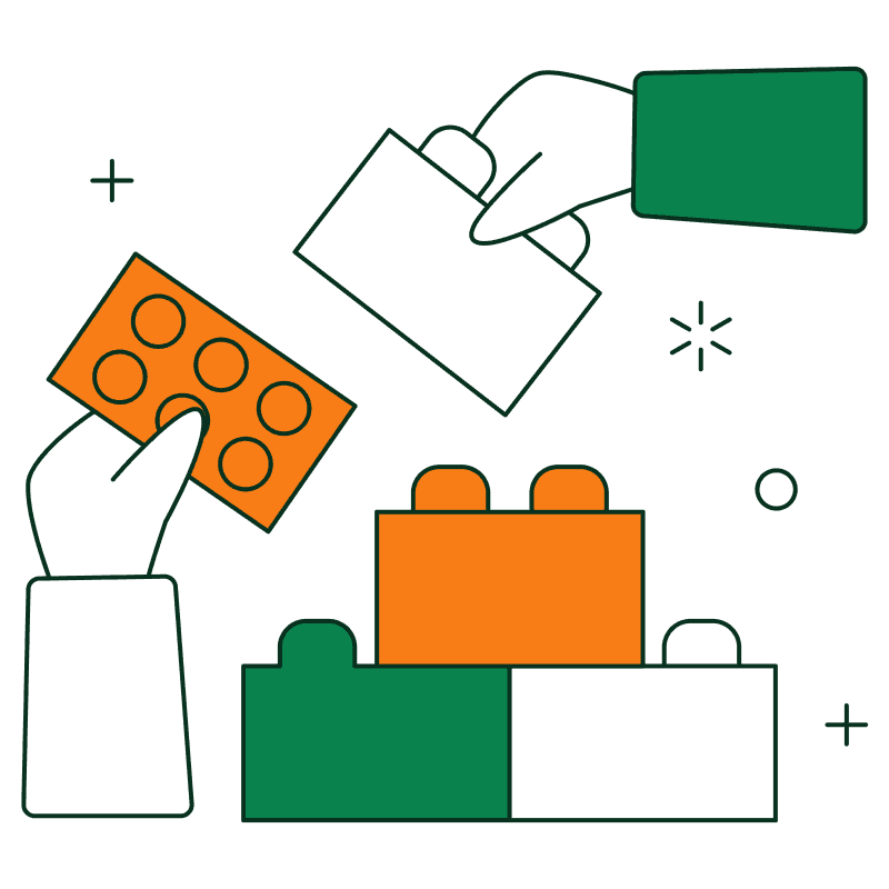 Yellow light bulb illustration on black background